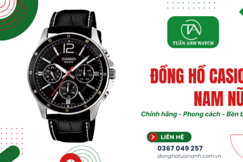 Khám phá bộ sưu tập đồng hồ Casio nam nữ chính hãng - Phong cách và bền bỉ