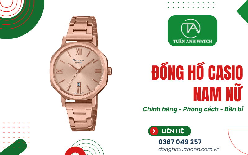 đồng hồ Casio nam nữ