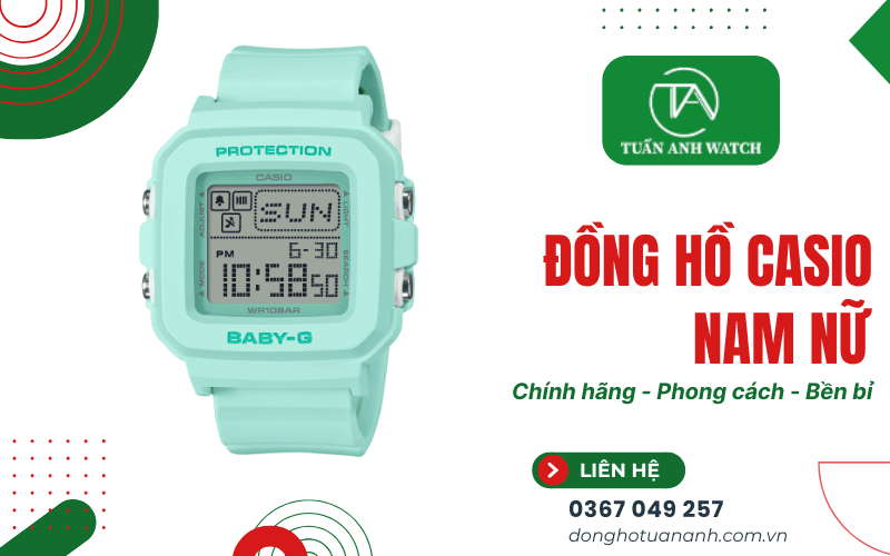 đồng hồ Casio nam nữ