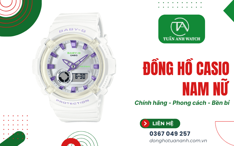 đồng hồ Casio nam nữ